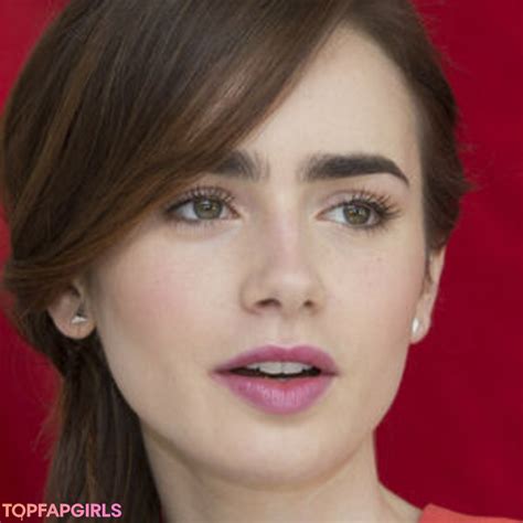 Lily Collins naked